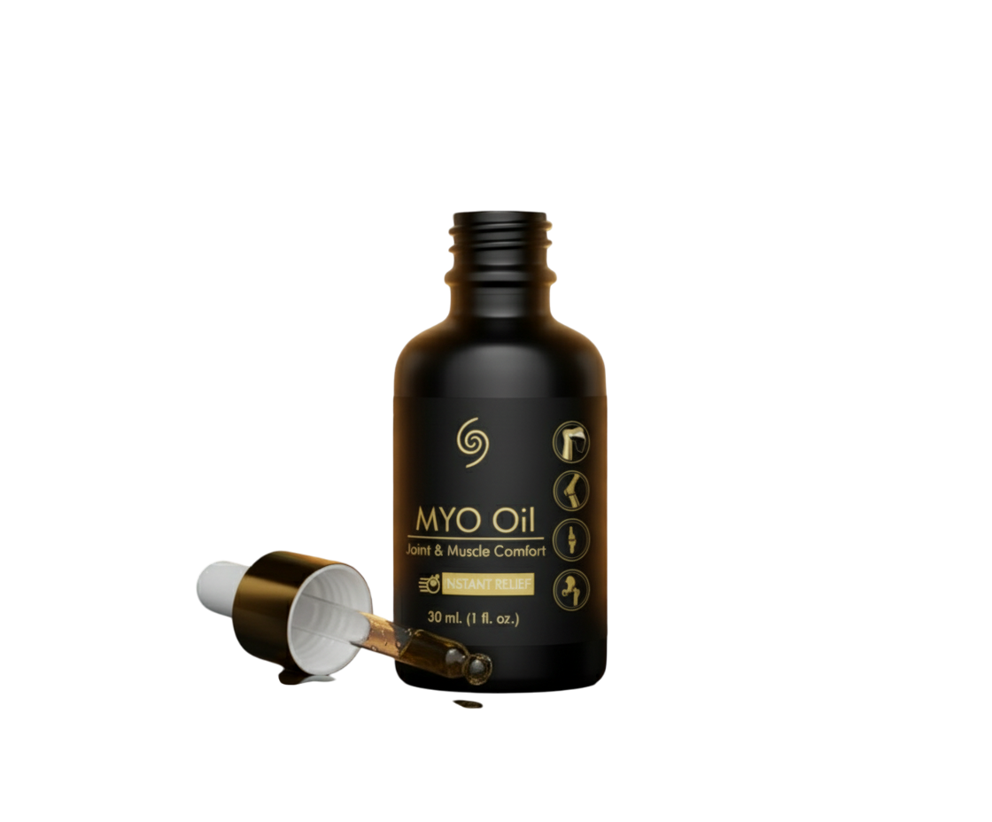 MYO Oil – Fast-Acting Comfort for Muscles, Joints & Back